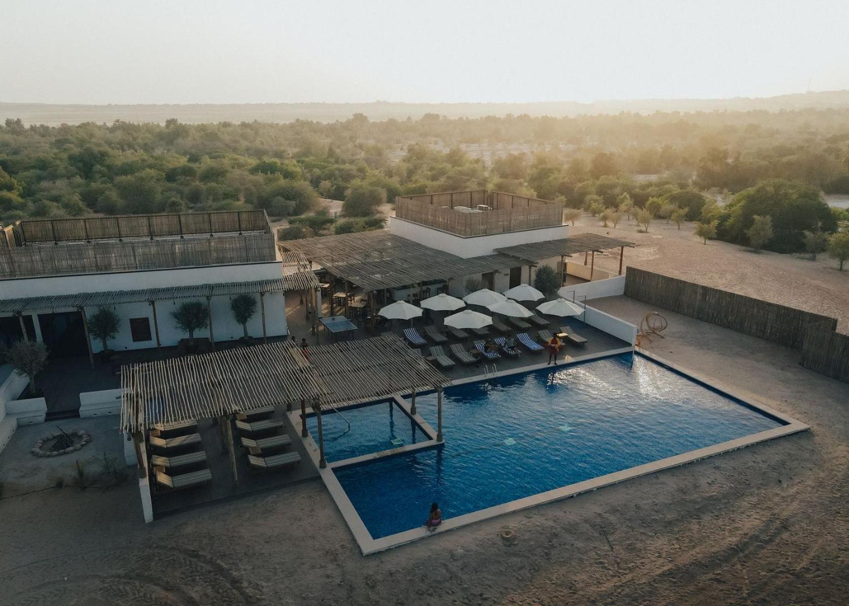 Hotel Bab Al Nojoum Al Mugheirah Al Marfaʼ Exterior foto