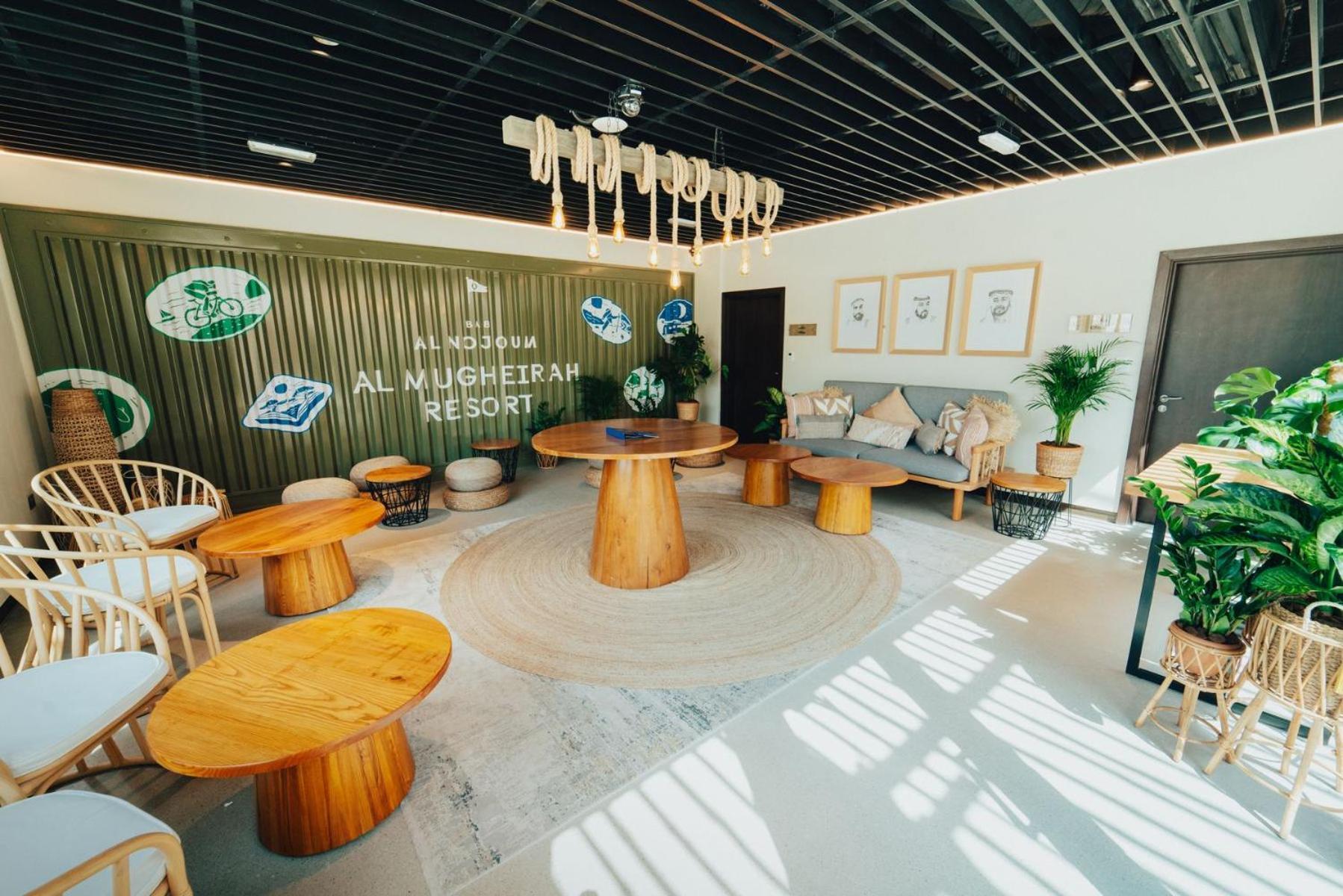 Hotel Bab Al Nojoum Al Mugheirah Al Marfaʼ Exterior foto